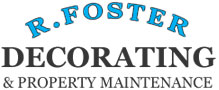 R Foster Decorating & Property Maintenance Mobile Logo